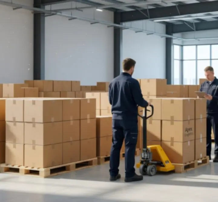 Modern warehouse facility used by CIK GALA LTD for efficient logistics and safe product storage